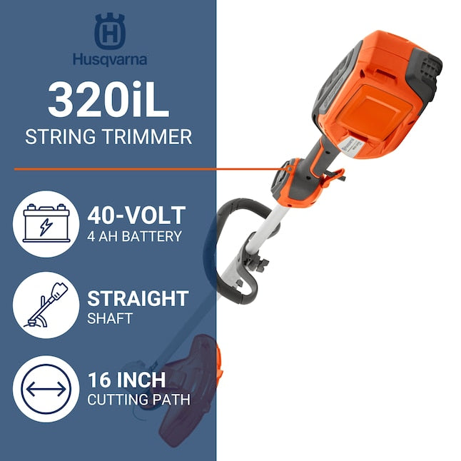 Husqvarna 320iL Trimmer and 230iB Blower Bundle