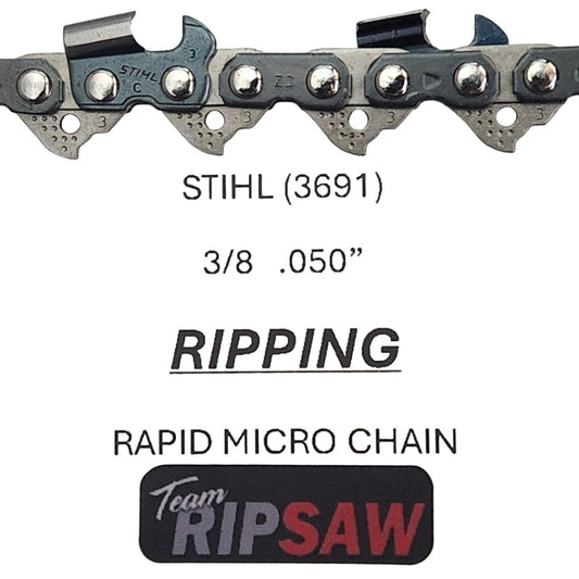 STIHL RAPID MICRO RMX aka 3691 Ripping Chain (3/8 - .050) Select a Size 2-pack