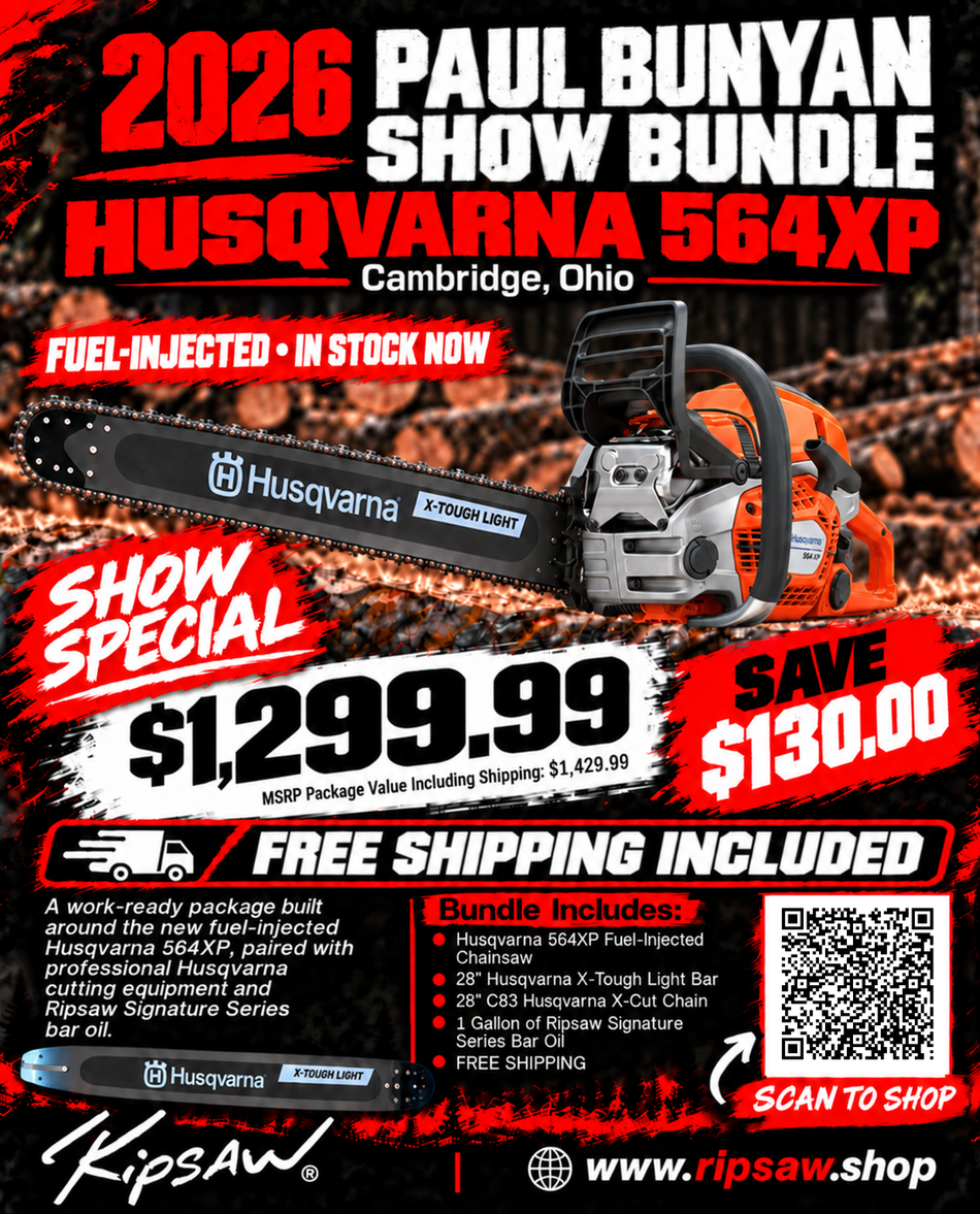 2026 Paul Bunyan Show Bundle – Husqvarna 564XP