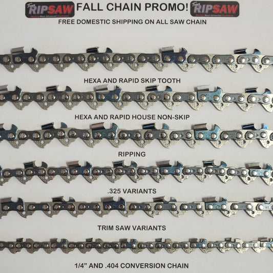 Chainsaw Chains – tagged “Ripping Chain” – RIPSAW