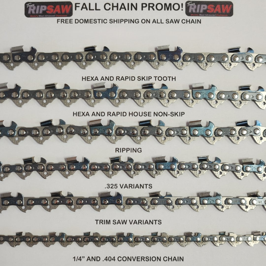 STIHL PICCO SAFETY PS3 aka 3616 Trim Chain (3/8P .050) - Select a Size 2-Pack