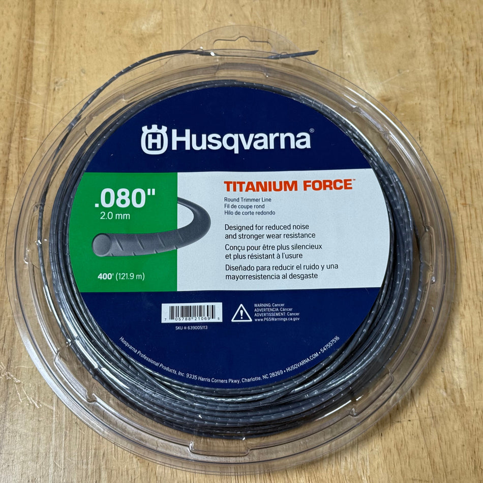 Husqvarna Titanium Force Trimmer Line