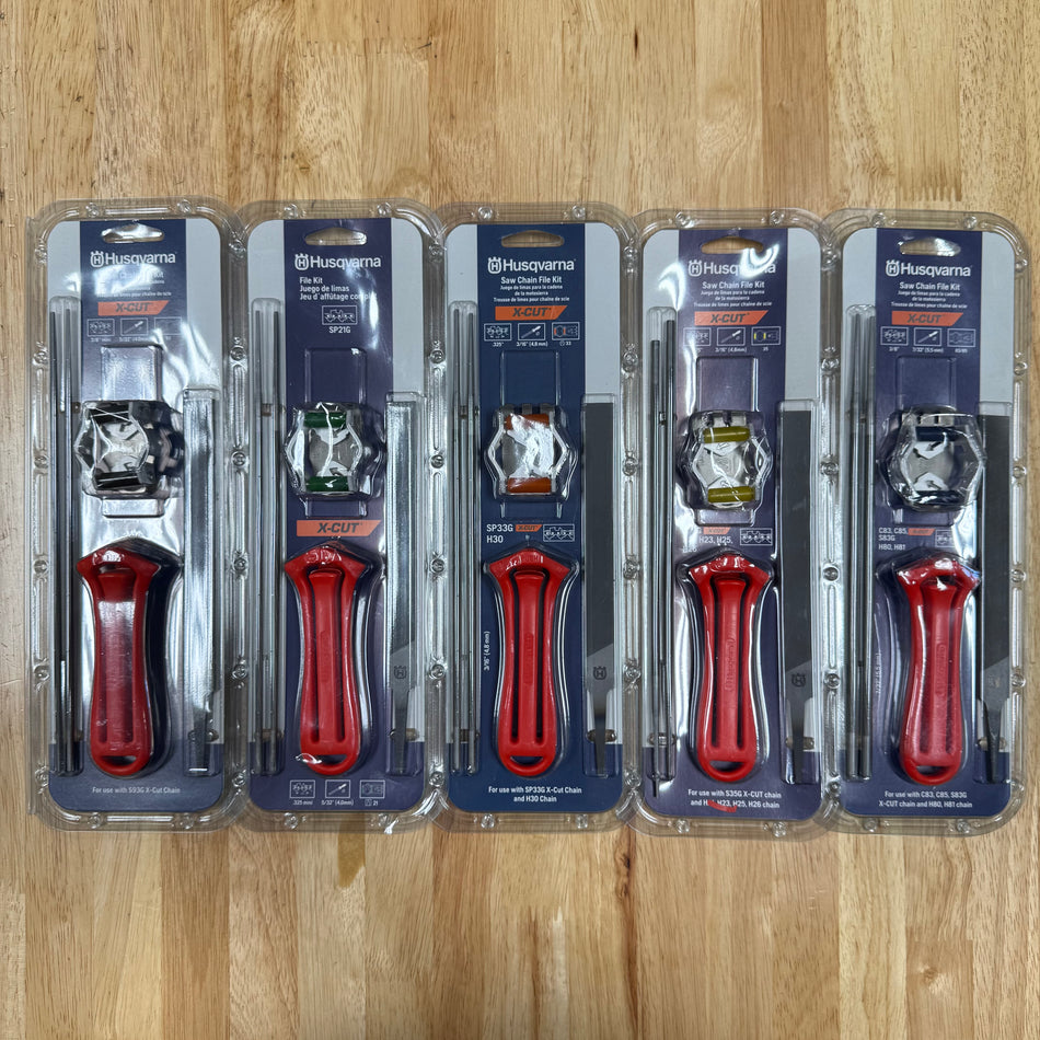 Husqvarna Chainsaw Sharpening File Kits