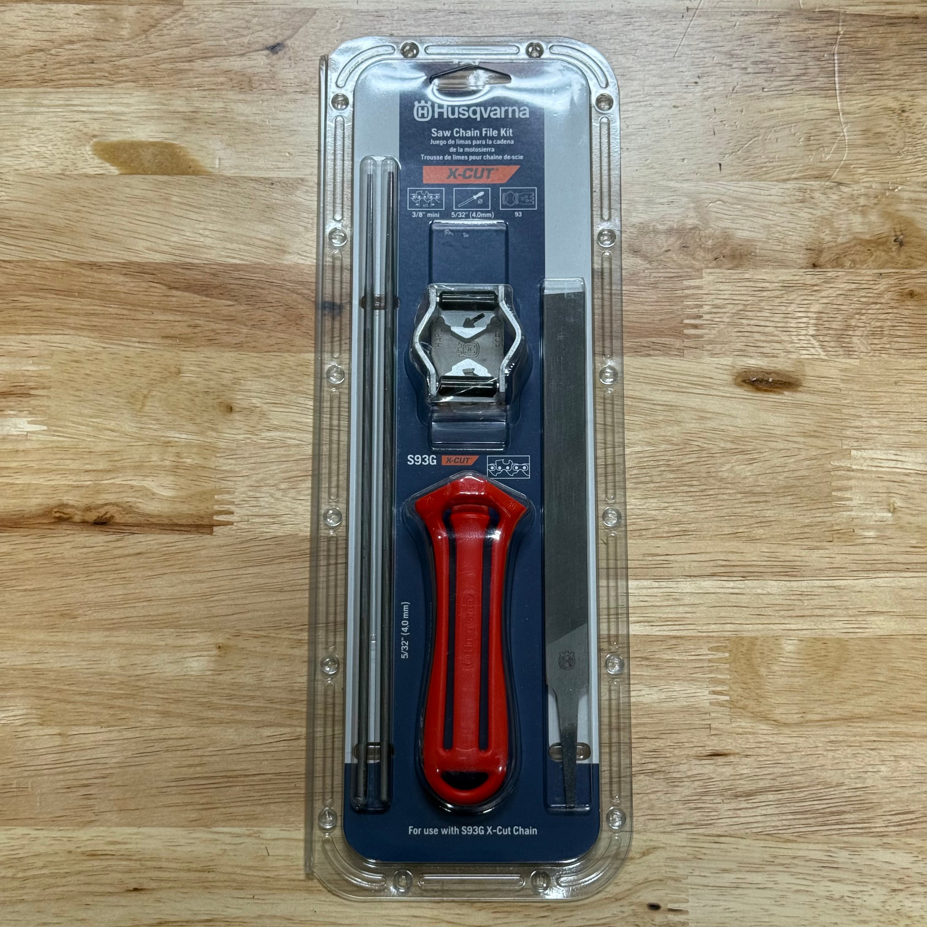 Husqvarna Chainsaw Sharpening File Kit - Thumbnail 4