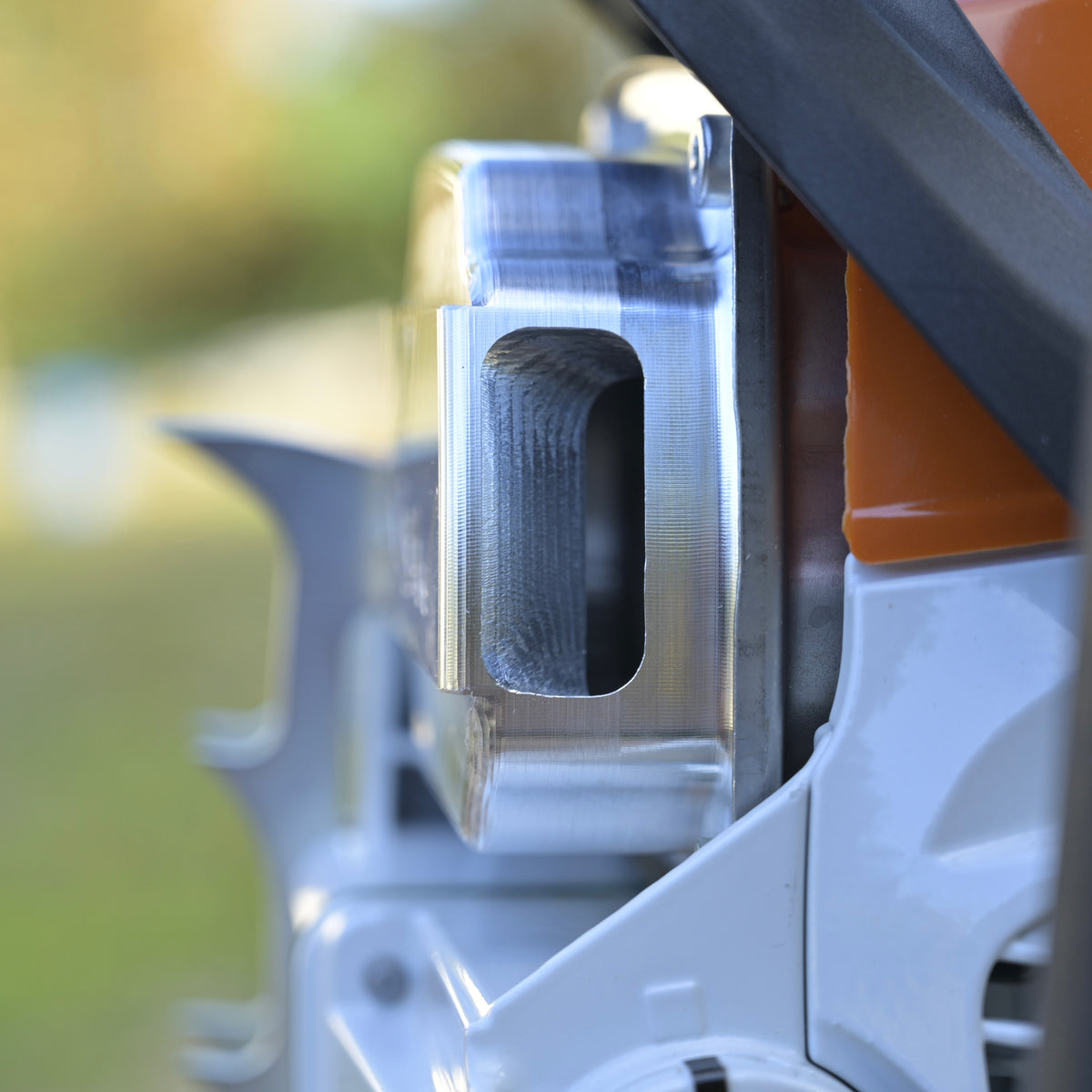 A Ripsaw Signature Series Exhaust installed on a STIHL MS500i